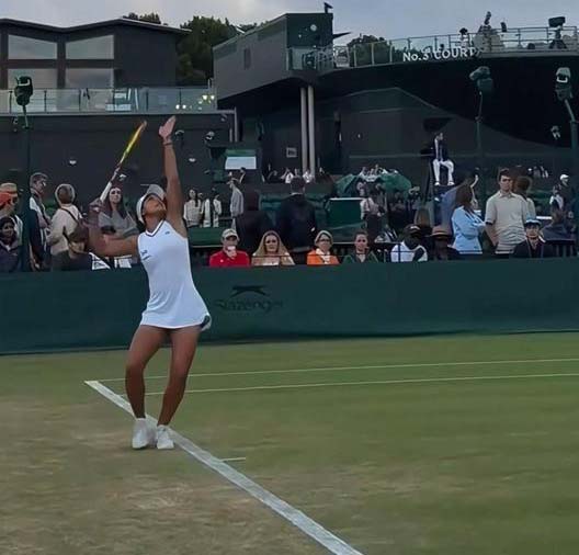 Naná Silva e Guto Miguel, do Time Rede Tênis, estreiam com vitória na chave juvenil de Wimbledon