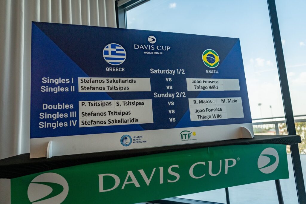 Copa Davis: Brasil encara a Grécia em duelo decisivo pelo Grupo Mundial I