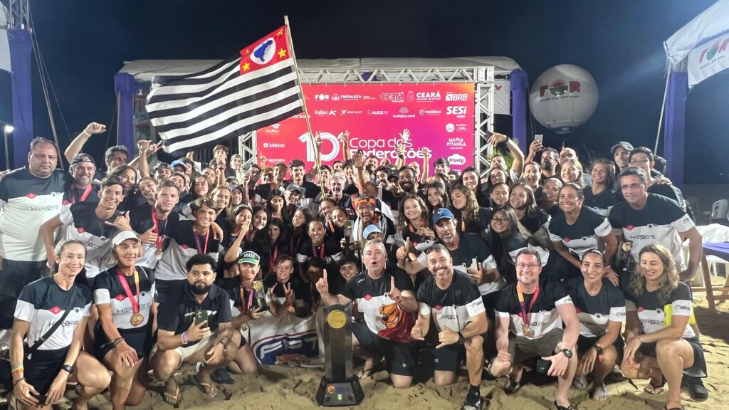 São Paulo conquista o tricampeonato da Copa das Federações de Beach Tennis