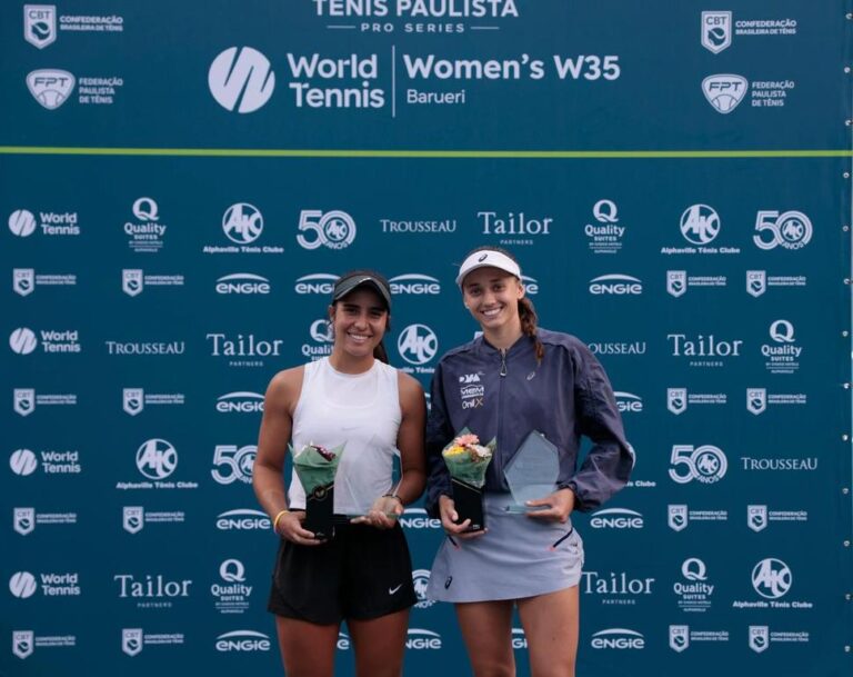Ana Candiotto é campeã do W35 de Barueri e conquista 20º título de duplas da carreira
